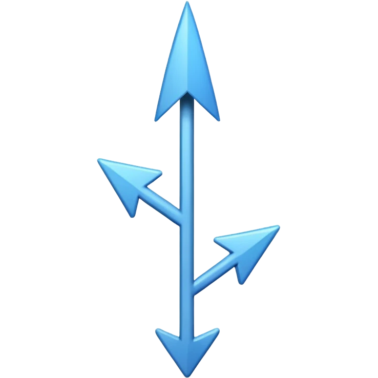 The word This with arrows pointing upwards emoji