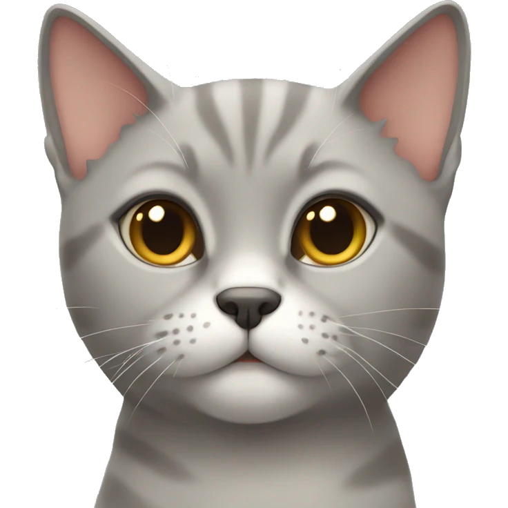 britiah short hair cat  emoji