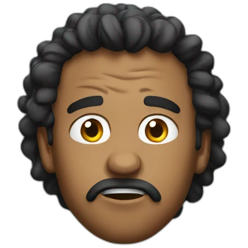 Blown away emoji