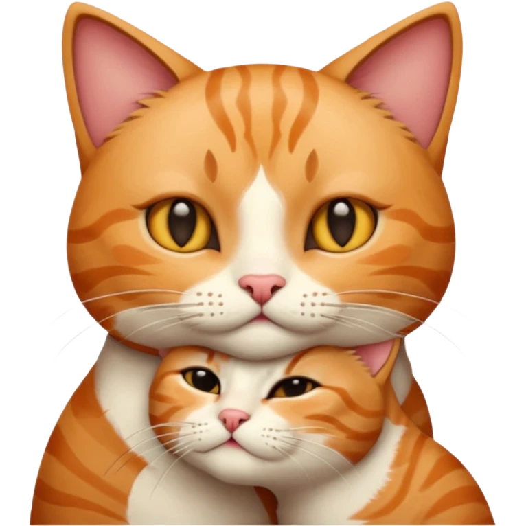 one cat kiss u're mom emoji
