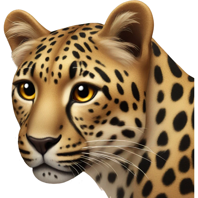 leopard heart emoji