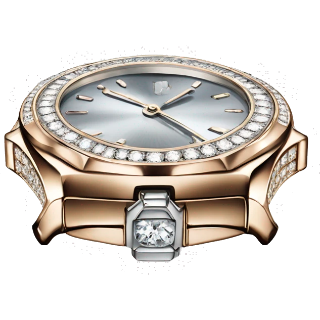 Piguet Royal  daimond watch back side emoji