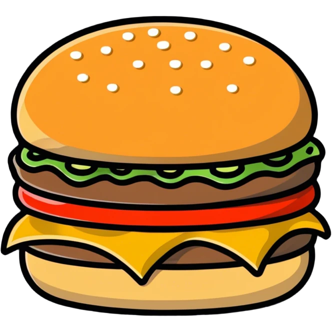 Hamburguesa amasa emoji
