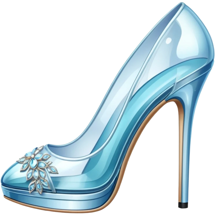 crystal expensive highhills shoes emoji