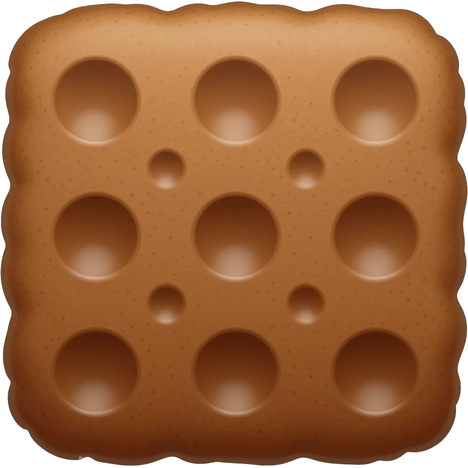 brownie square emoji