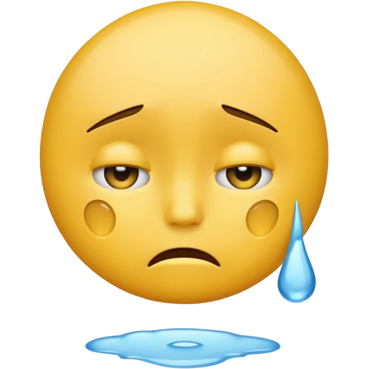 Combine the disappointed emoji with the head shaking emoji emoji