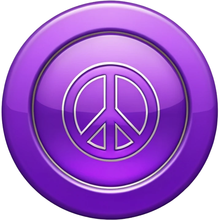 glitter purple symbol stop emoji