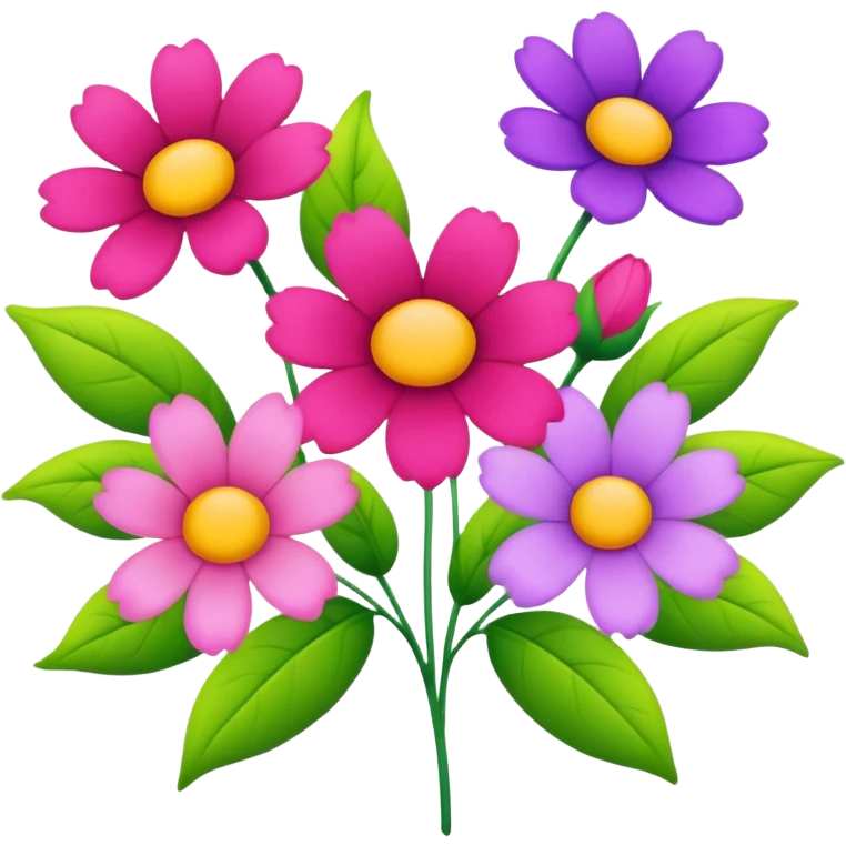 Fleurs emoji