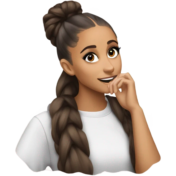 Real Ariana Grande emoji