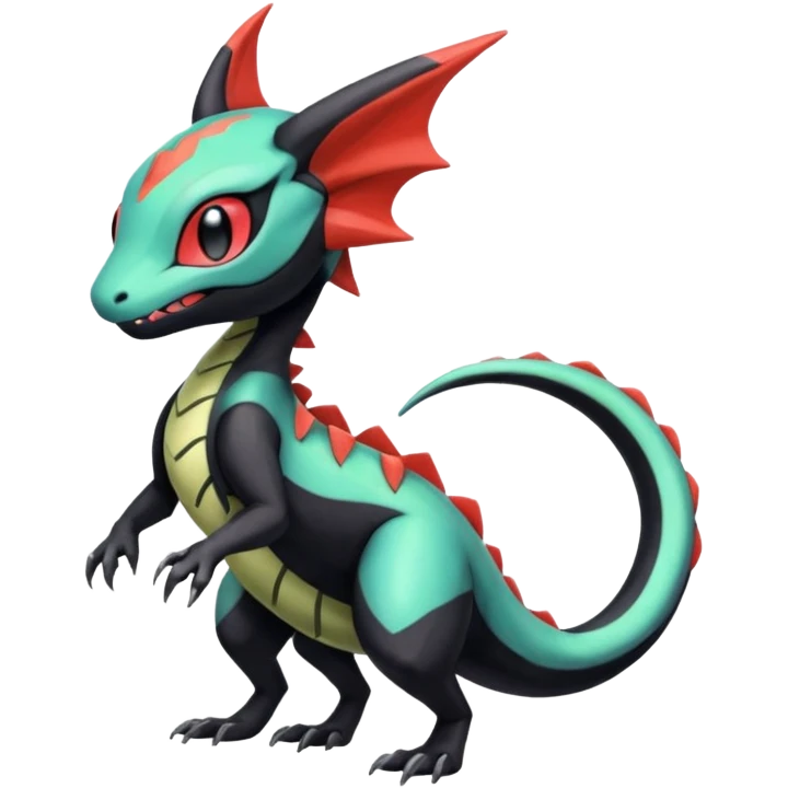 Meloetta-Salandit-Pokémon-Fakémon-fusion-hybrid-creature emoji