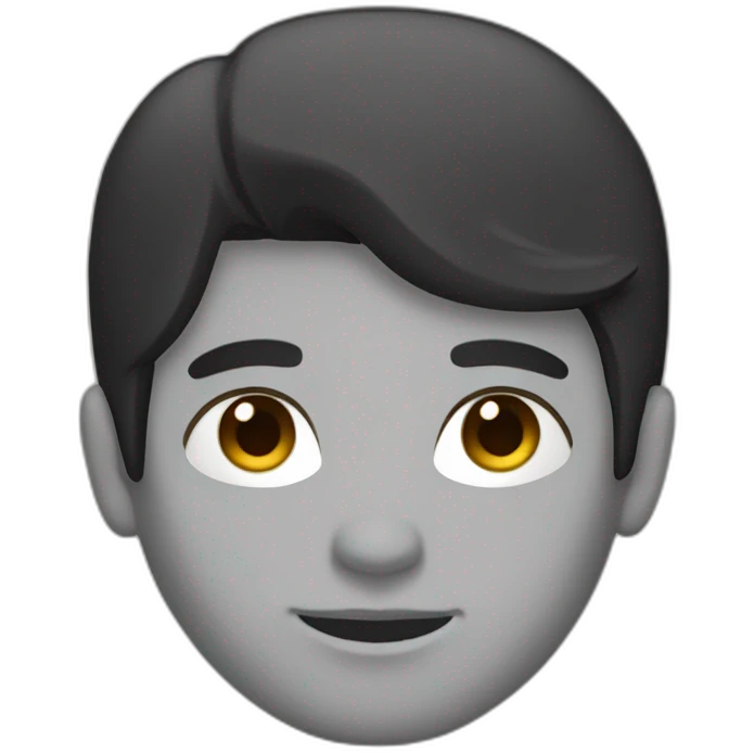 developer on mac laptop light skin tone black hair emoji