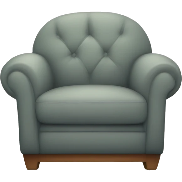 Cozy armchair  emoji
