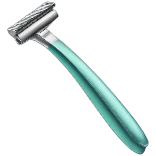 shiny razor emoji