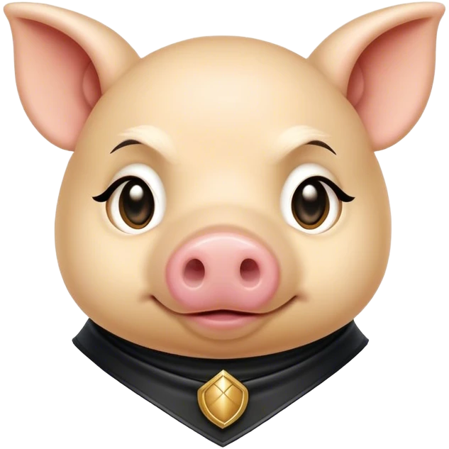 Zorro piggy emoji