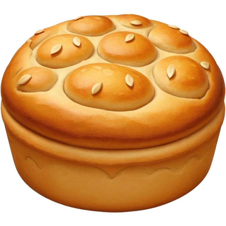 baked Dough without face  emoji