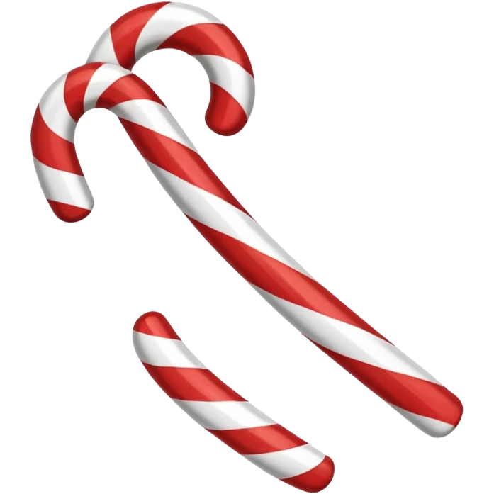 Single Candy cane emoji