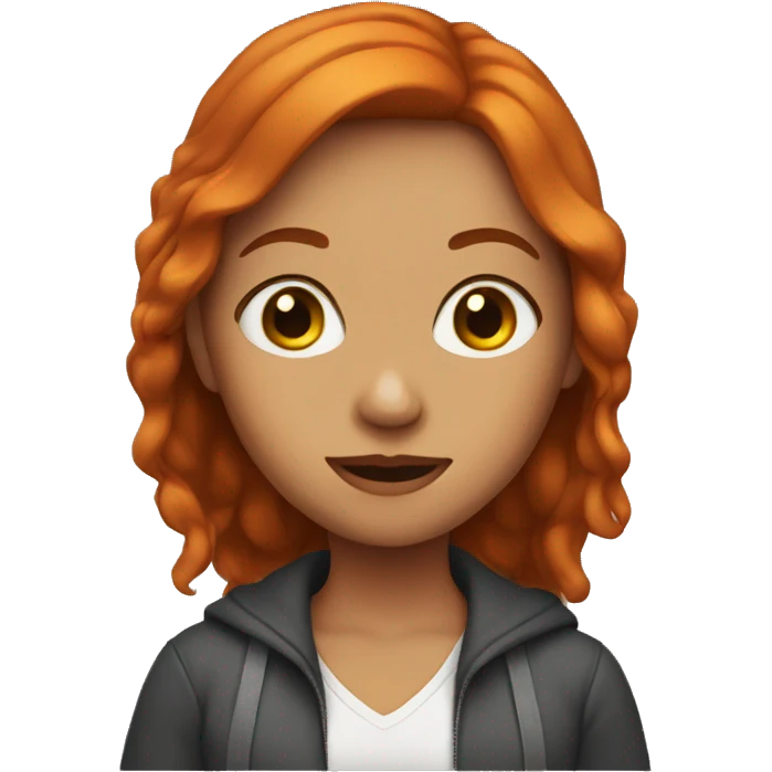 readhead girl emoji