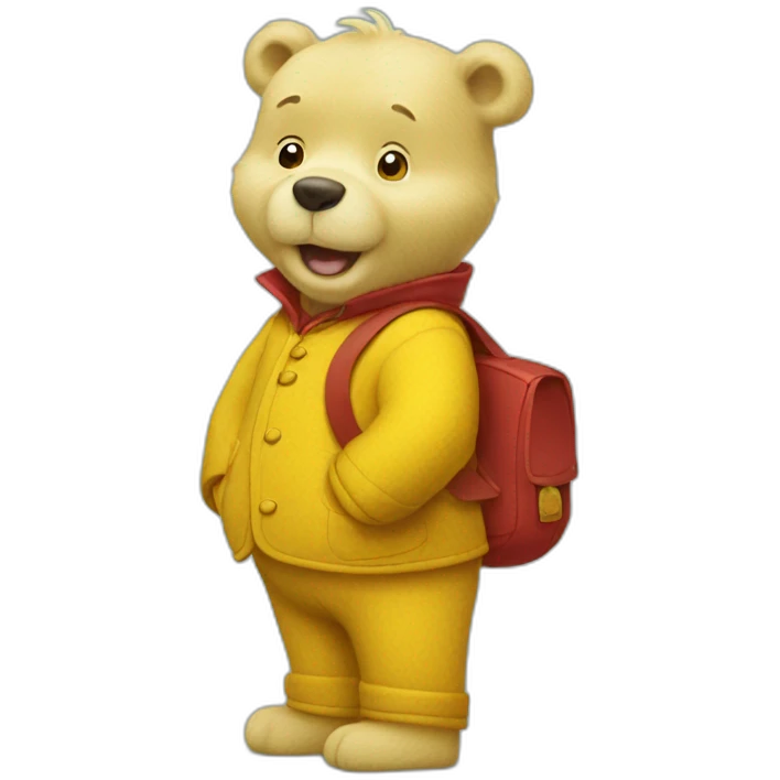 Rupert the bear emoji