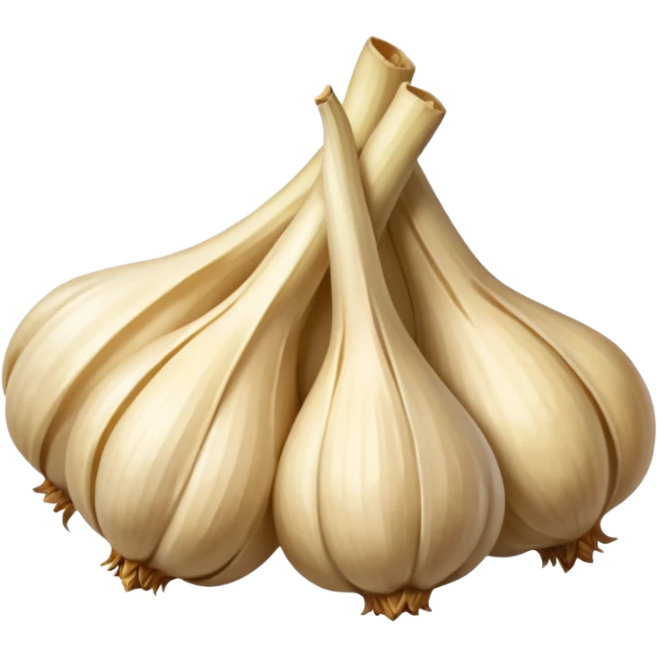 dried peeled garlic emoji