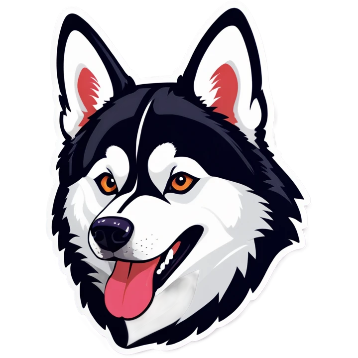 HUSKY DOG emoji