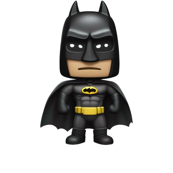 Moai As Batman emoji
