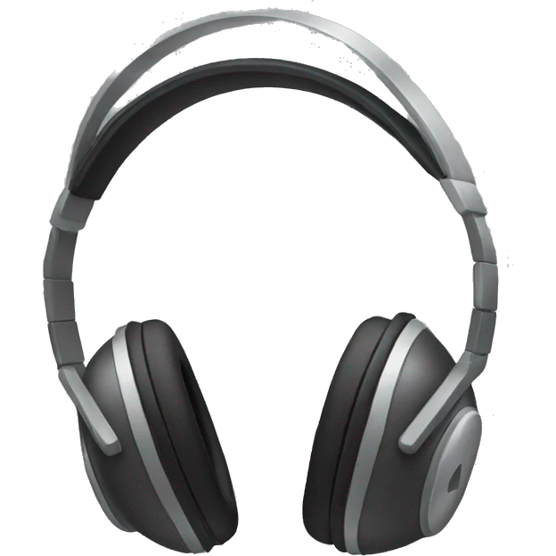 Casque de musique apple emoji