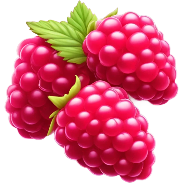 Raspberry emoji