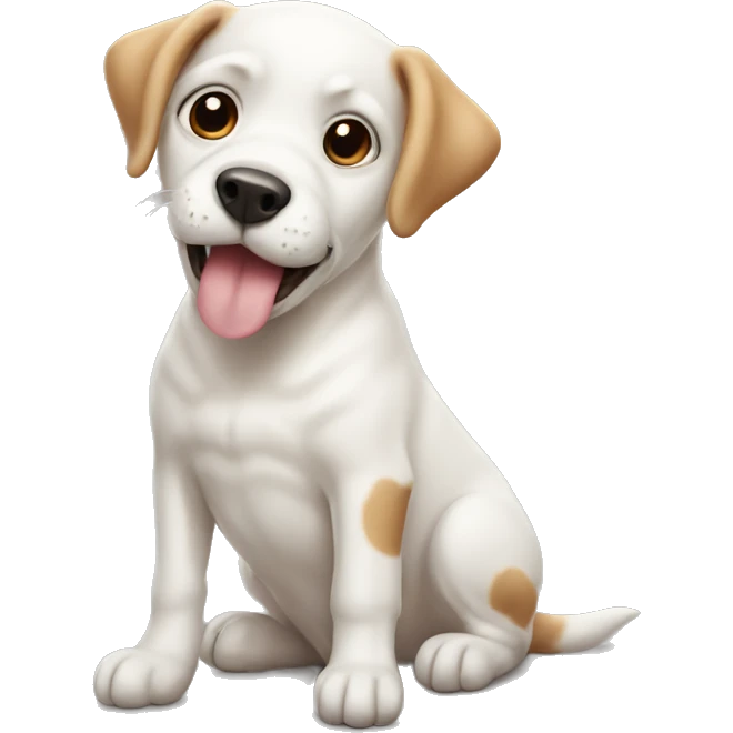 milk dog emoji