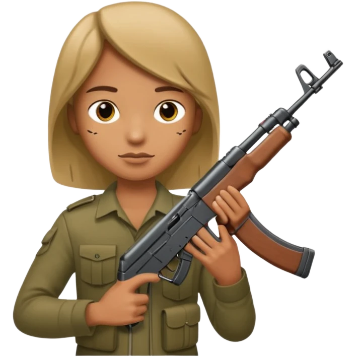AK47 in heand emoji