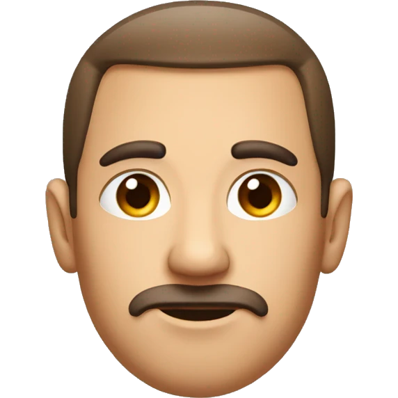 long head man with bushy eyebrows emoji