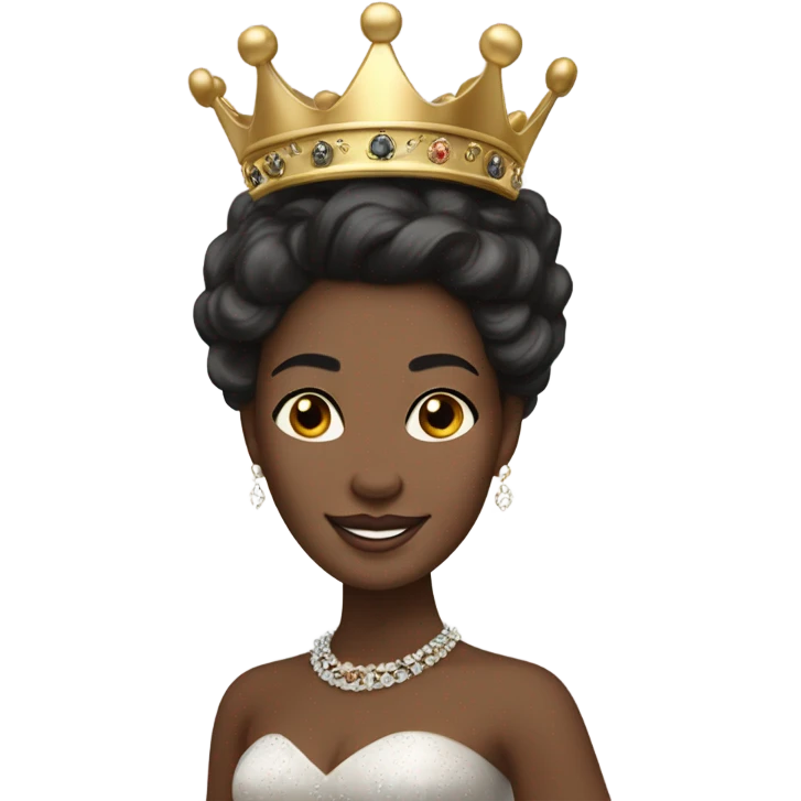 Ebony Queen emoji
