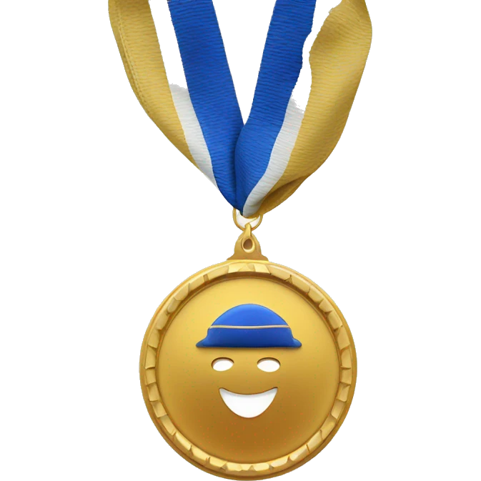 Royal first place medal emoji