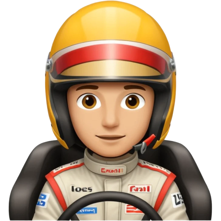 Formula racer emoji