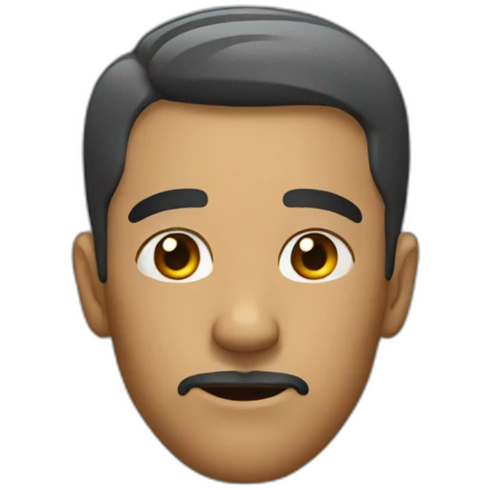 man giving side eye emoji