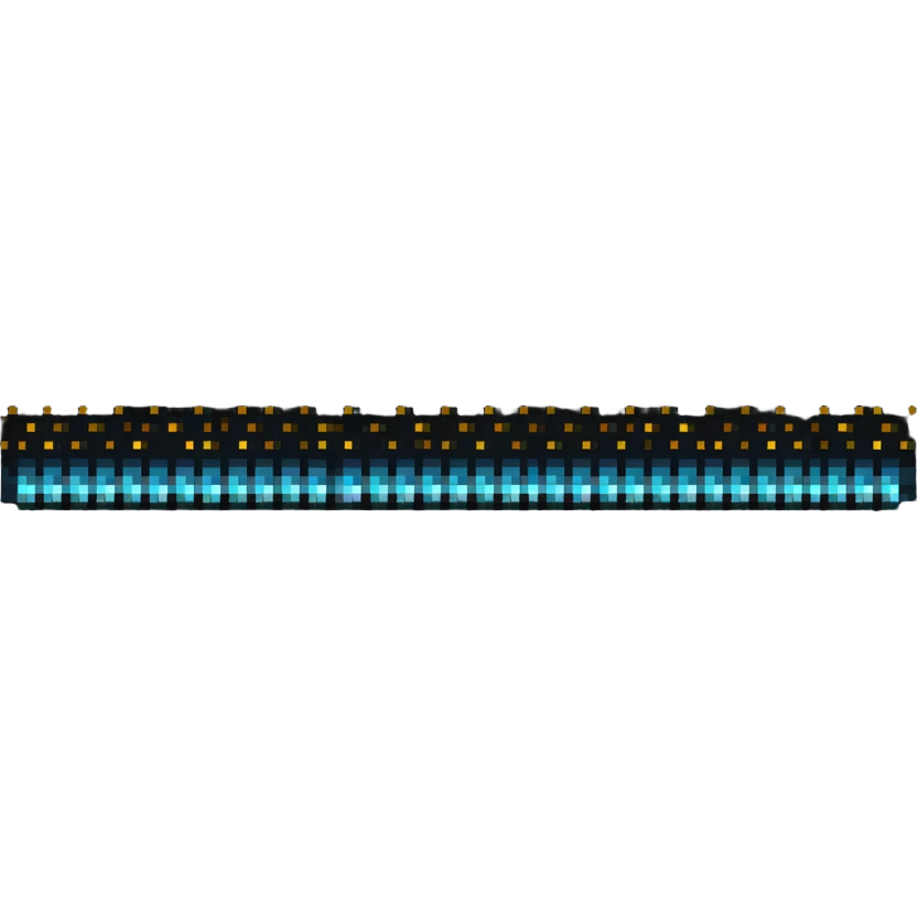 pixel art sparkles with glowing effect emoji