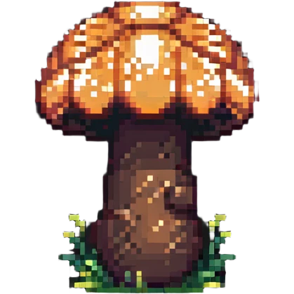glowing mushroom emoji