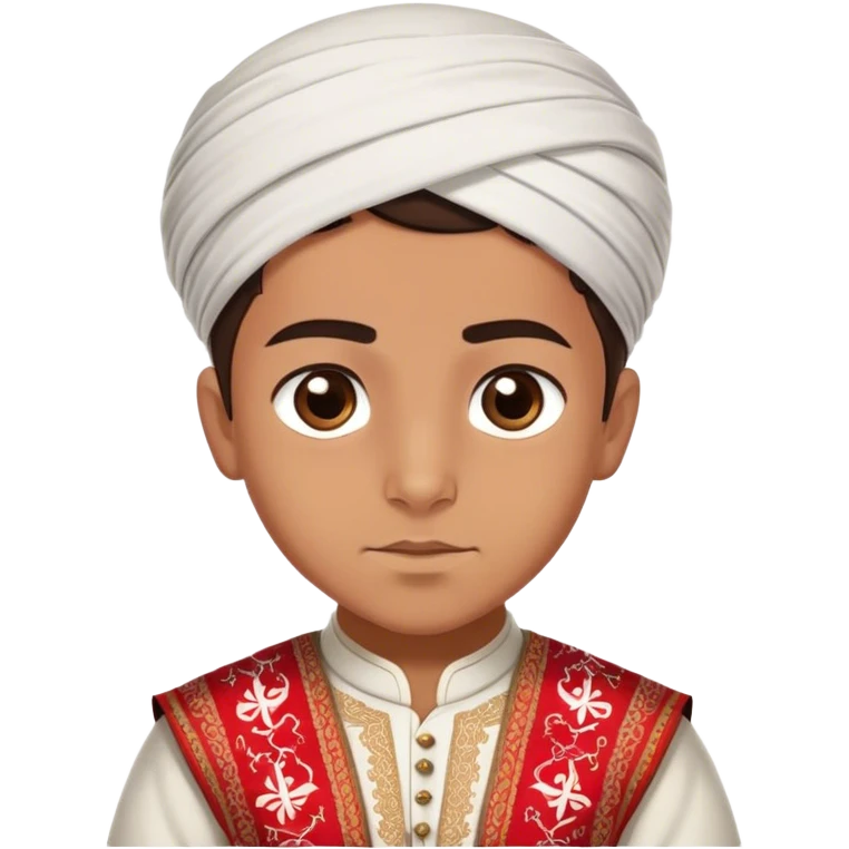 Turkish beautiful finish Konya boy brown eyes and Turkish clothes  emoji