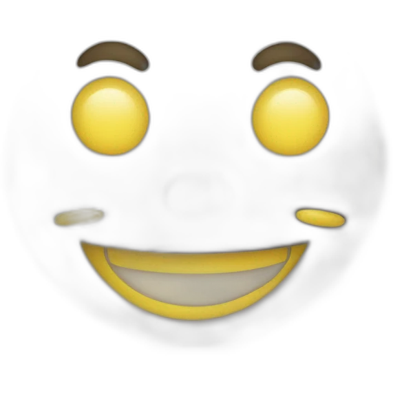 one smiling yellow emoji emoji