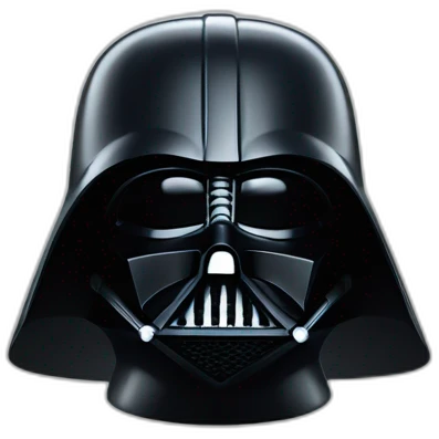 Star Wars Darth vader helmet emoji
