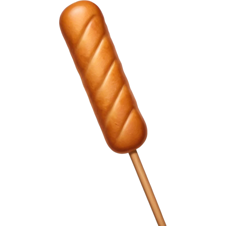fried sausage on stick emoji