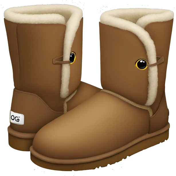 uggs shoes emoji