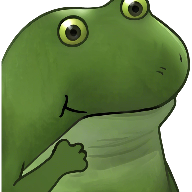 Frog emoji