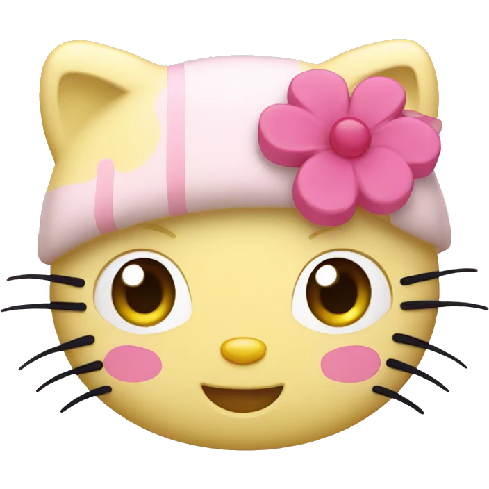 Hello kitty emoji