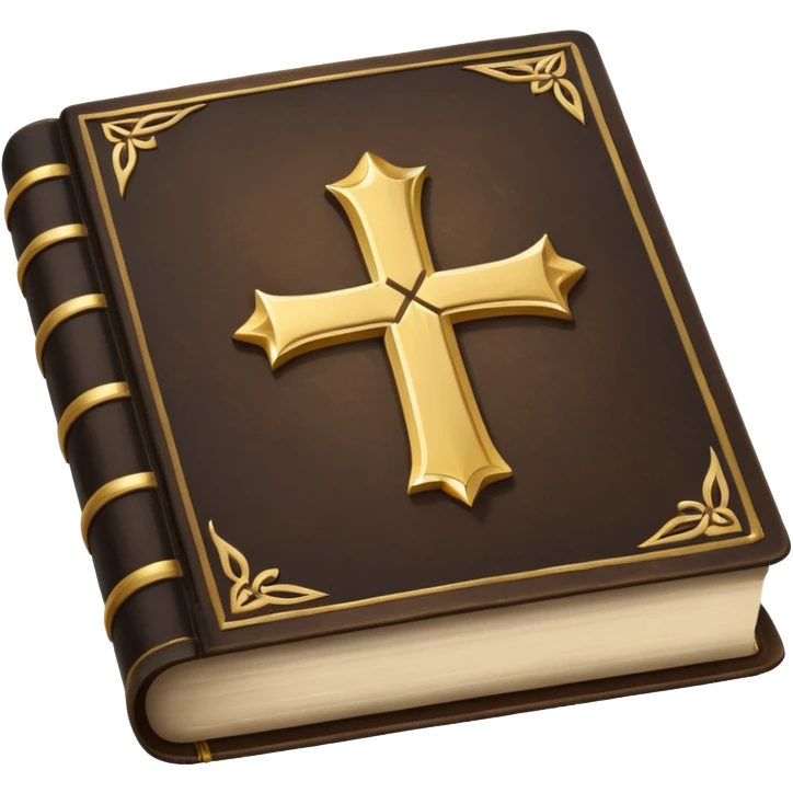Opened bible emoji
