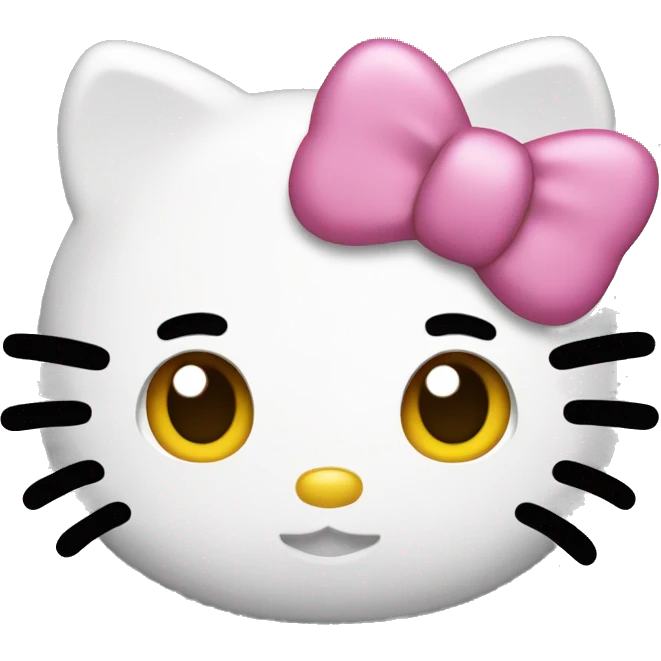 Hello kitty emoji