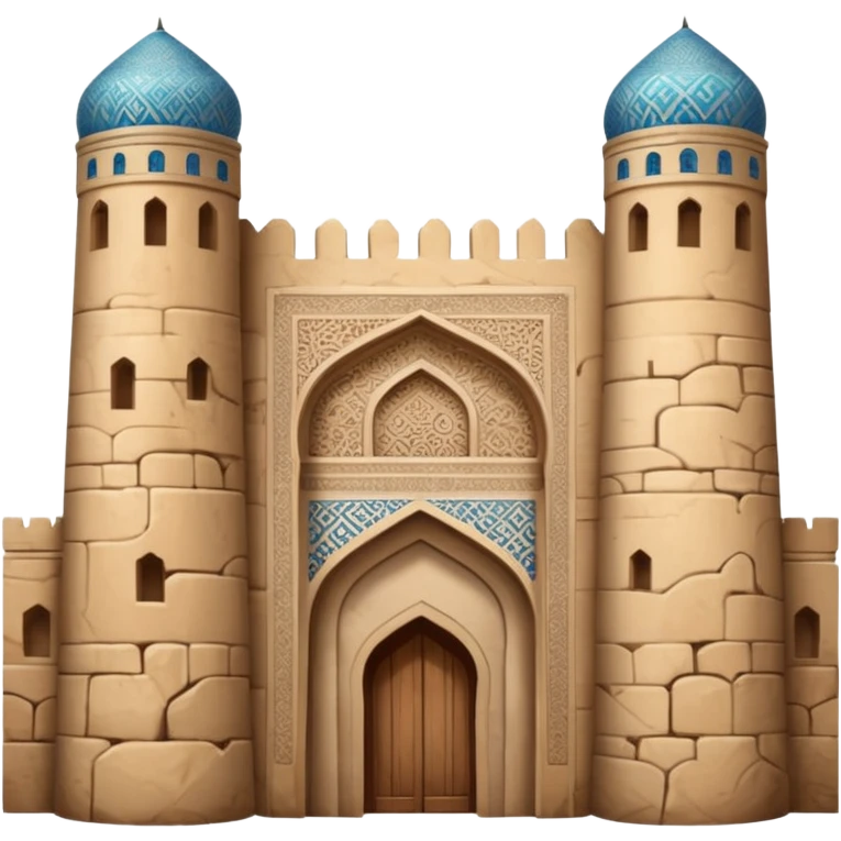 samarkand city walls, no frame emoji