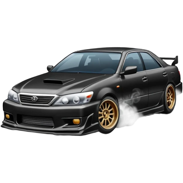 тойота Марк 2 JZX100 в дрифте emoji