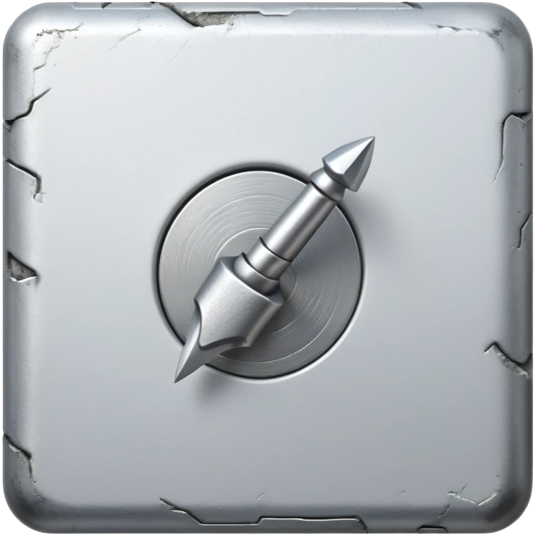 metal wall nail emoji