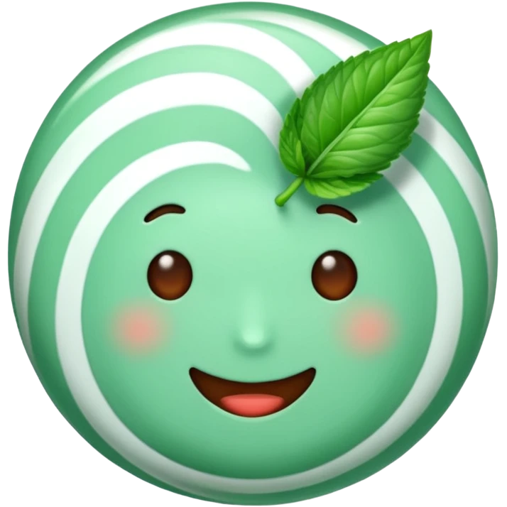 Peppermint emoji