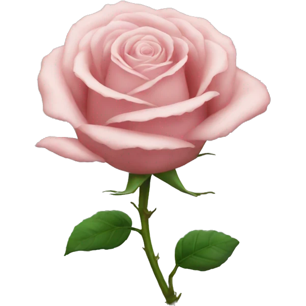 Rose green emoji